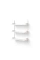 Billede af New Works Wall Shelf 900 90x83,5 cm - White/White