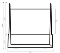 Billede af Please Wait To Be Seated Carry TV Stander H: 87 cm - Sort