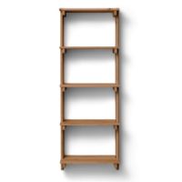 Billede af Form & Refine Beam Hylde m. 5 Hylder H: 167 cm - Fyrretræ/Deep Brown
