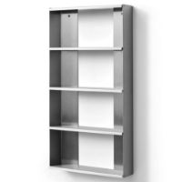 Billede af Form & Refine Taper Shelf 50x98 cm - Rustfri Stål