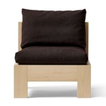 Billede af Form & Refine Icon Lounge Chair H: 62,5 cm - Fyrretræ/Uld