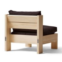 Billede af Form & Refine Icon Lounge Chair H: 62,5 cm - Fyrretræ/Uld