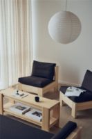 Billede af Form & Refine Icon Lounge Chair H: 62,5 cm - Fyrretræ/Uld