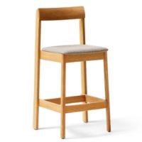 Billede af Form & Refine Blueprint Bar Chair 65 H: 97 cm - Naturolieret Eg/Hallingdal 65