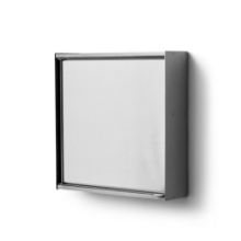Billede af Form & Refine Taper Mirror Cabinet 40x40 - Rustfri Stål/Sølv