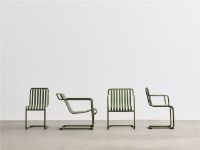 Billede af HAY Palissade Cantilever Armchair H: 81,5 cm - Olive