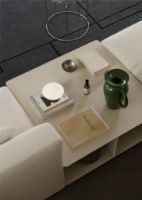 Billede af &Tradition Develius Sofabord EV3 89x89 cm - Stål/Ivory