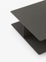 Billede af &Tradition Develius Sofabord EV3 89x89 cm - Stål/Stone Grey