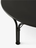 Billede af &Tradition Thorvald SC109 Sofabord Ø: 115 cm - Stål/Warm Black