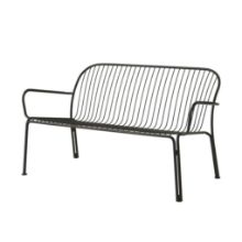 Billede af &Tradition Thorvald SC110 Lounge Sofa B: 143 cm - Stål/Warm Black