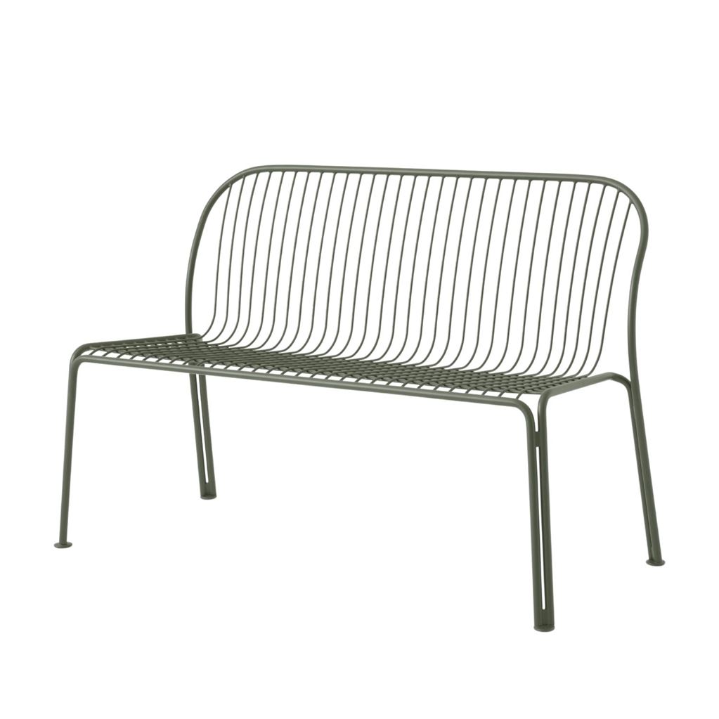 Billede af &Tradition Thorvald SC111 Dining Bench B: 143 cm - Stål/Bronze Green