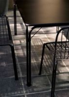 Billede af &Tradition Thorvald SC113 Dining Table B: 160 cm - Stål/Warm Black