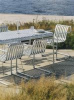 Billede af HAY Palissade Table 90x220 cm - Hot Galvanised Steel