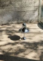 Billede af Verpan Pantop Portable Lamp Ø: 18 cm - Metal/Chrome 