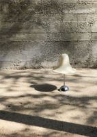 Billede af Verpan Pantop Portable Lamp Ø: 18 cm - Metal/Cream White 