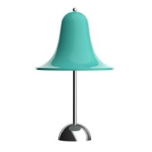 Billede af Verpan Pantop Portable Lamp Ø: 18 cm - Metal/Light Teal