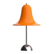 Billede af Verpan Pantop Portable Lamp Ø: 18 cm - Metal/Vivid Orange