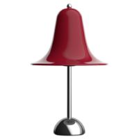 Billede af Verpan Pantop Table Lamp Ø: 23 cm - Metal/Cherry Red