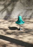 Billede af Verpan Pantop Table Lamp Ø: 23 cm - Metal/Light Teal