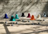 Billede af Verpan Pantop Table Lamp Ø: 23 cm - Metal/Night Blue 