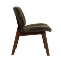 Billede af Ro Collection Pandora Lounge Sæde- og Rygpolstret - Smoked Oak/Sheepskin Sahara