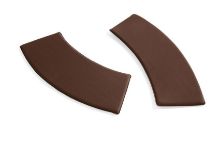 Billede af HAY Palissade Park Dining Bench Cushion In-Out / Set Of 2 L: 121,5/127 cm - Iron Red