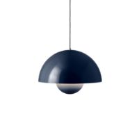Billede af &Tradition Big Flowerpot VP2 Pendel Ø: 50 cm - Steel Blue