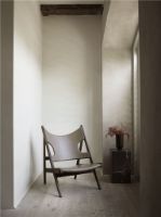 Billede af Audo Copenhagen Knitting Lounge Chair - Walnut/Logan Flint