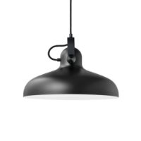 Billede af Le Klint 162 Carronade II Pendel Large Ø: 40 cm - Aluminium/Sort Egetræ