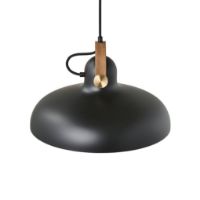 Billede af Le Klint 162 Carronade II Pendel Large Ø: 40 cm - Aluminium/Røget Egetræ
