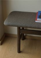 Billede af Fredericia Furniture 3172 Mogensen Sædepolstret Bænk L: 171,5 cm - Fuse Tekstil/Olieret Røget Eg