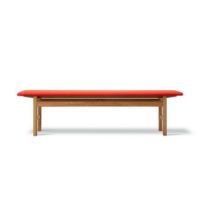 Billede af Fredericia Furniture 3172 Mogensen Sædepolstret Bænk L: 171,5 cm - Remix Tekstil/Olieret Eg