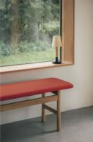 Billede af Fredericia Furniture 3172 Mogensen Sædepolstret Bænk L: 171,5 cm - Remix Tekstil/Olieret Eg