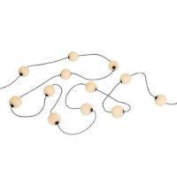 Billede af LOOM Design MISS Garland 12 L: 986 cm - Sort/Hvid