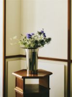 Billede af Louise Roe Fountain Vase #01 H: 30 cm - Poleret Rustfrit Stål