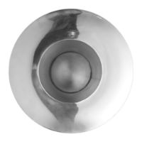 Billede af Louise Roe Fountain Vase #02 H: 30 cm - Poleret Rustfrit Stål