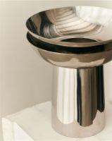 Billede af Louise Roe Fountain Vase #02 H: 30 cm - Poleret Rustfrit Stål