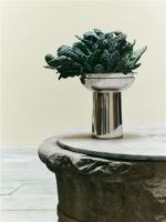 Billede af Louise Roe Fountain Vase #02 H: 30 cm - Poleret Rustfrit Stål