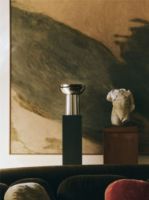 Billede af Louise Roe Fountain Vase #02 H: 30 cm - Poleret Rustfrit Stål