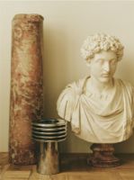 Billede af Louise Roe Fountain Vase #03 H: 30 cm - Poleret Rustfrit Stål