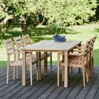 Billede af Mandalay Cambridge Havebord L: 200 cm - Teak