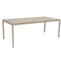 Billede af Mandalay Terra Havebord L: 197 cm - Aluminium/Taupe