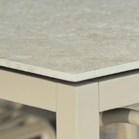 Billede af Mandalay Terra Havebord L: 197 cm - Aluminium/Taupe