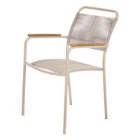 Billede af Mandalay Verona Havestol H: 86,5 cm - Teak/Taupe