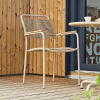 Billede af Mandalay Verona Havestol H: 86,5 cm - Teak/Taupe