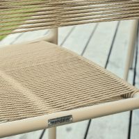 Billede af Mandalay Verona Havestol H: 86,5 cm - Teak/Taupe