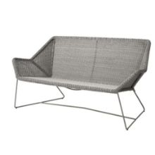 Billede af Cane-line Outdoor Breeze 2 Pers. Loungesofa L: 154 cm - Taupe