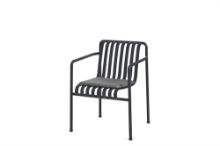 Billede af HAY Palissade Dining Armchair Seat Cushion 41,5x41,5 cm - Anthracite 