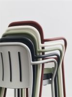 Billede af HAY Deville Armchair H: 80 cm - Iron Red