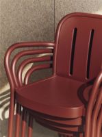 Billede af HAY Deville Armchair H: 80 cm - Iron Red